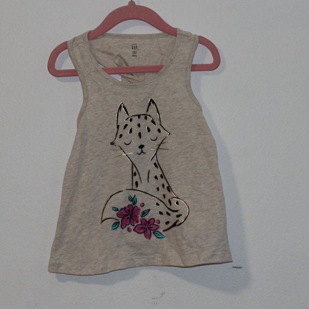 Gap Girls Cat Tee